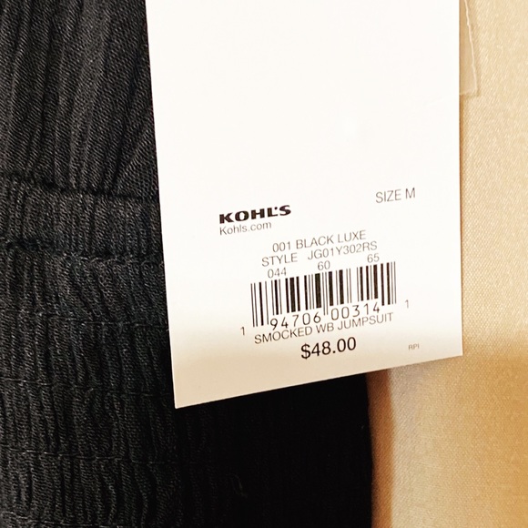 NWT Wide Leg Jumpsuit - Picture 5 of 5